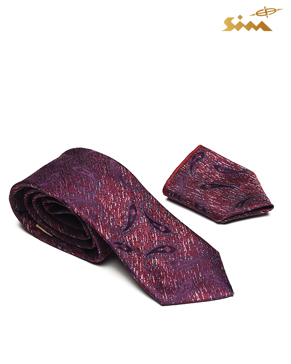 ست کراوات و پوشت مردانه سیم Sim کد 9036-12